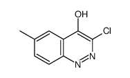 4-Cinnolinol,3-chloro-6-methyl- Structure