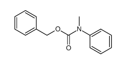 N-(benzyloxycarbonyl)-N-methylaniline结构式