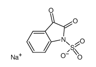 sodium isatin-sulfonate Structure