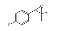3-(4-fluorophenyl)-2,2-dimethyloxirane结构式
