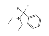 N,N-diethyl-α,α-difluorobenzylamine结构式