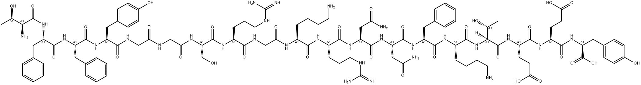 Angiopep-2 structure