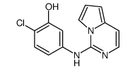 2-chloro-5-(pyrrolo[1,2-c]pyrimidin-1-ylamino)phenol Structure