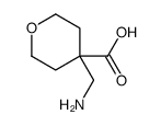 4-(aminomethyl)oxane-4-carboxylic acid Structure