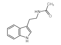هيكل N- أسيتيل تريبتامين