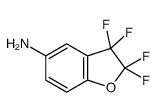 2,2,3,3-tetrafluoro-1-benzofuran-5-amine Structure