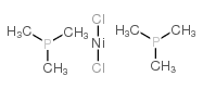 二氯二(三甲基膦)合镍(II)结构式