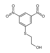 2-(3,5-dinitrophenyl)sulfanylethanol Structure