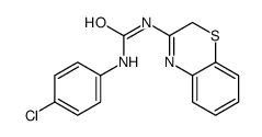 1-(2H-1,4-benzothiazin-3-yl)-3-(4-chlorophenyl)urea Structure