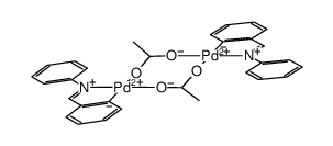 [Pd(N-benzylideneaniline)(μ-acetato)]2结构式