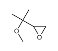 2-(2-methoxypropan-2-yl)oxirane结构式