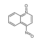 4-nitrosoquinoline 1-oxide结构式