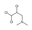 2,3,3-trichloro-N,N-dimethylpropan-1-amine结构式