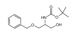 Boc-O-苄基-L-丝氨醇结构式