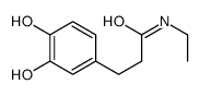 Benzenepropanamide, N-ethyl-3,4-dihydroxy- (9CI) picture