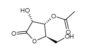 3-O-acetyl-D-ribonolactone Structure
