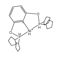(cyclopentylPOCOP)NiH结构式