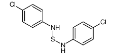 4-chloro-N-(4-chloroanilino)sulfanylaniline Structure