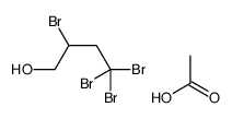 acetic acid,2,4,4,4-tetrabromobutan-1-ol结构式