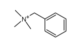 benzyltrimethylammonium cation Structure