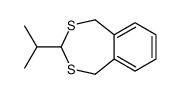 3-propan-2-yl-1,5-dihydro-2,4-benzodithiepine结构式