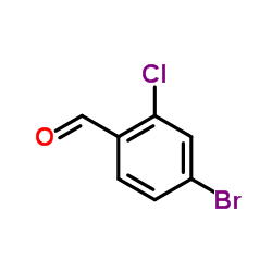 2-Chloro-4-bromobenzaldehyde Structure