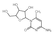 Cytidine, 6-methyl-(8CI,9CI)结构式
