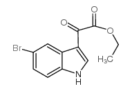 ethyl 2-(5-bromo-1h-indol-3-yl)-2-oxoacetate结构式