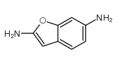 2,6-Benzofurandiamine(9CI) Structure
