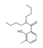 N,N-dibutyl-2-hydroxy-3-methylbenzamide Structure