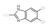 5.6-二氯-2-巯基苯并咪唑结构式