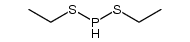 S,S-diethyl dithiohypophosphite Structure