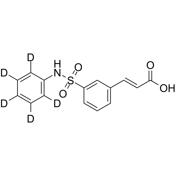 Belinostat acid-d5结构式