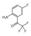 1-(2-Amino-5-fluorophenyl)-2,2,2-trifluoroethanone Structure