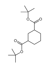 ditert-butyl cyclohexane-1,3-dicarboxylate Structure