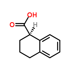 (R)-1,2,3,4-Tetrahydro-naphthoic acid Structure