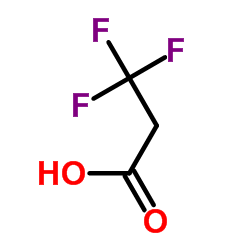3,3,3-Trifluoropropanoic acid Structure