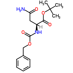 ZL-天冬酰胺叔丁酯结构式