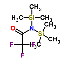 bis(trimethylsilyl)trifluoroacetamide structure