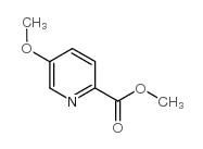 5-甲氧基吡啶-2-甲酸甲酯结构式