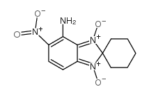 4-氨-5-硝基-2-旋环己胺-2H-苯并咪唑-1,3-二氧化物结构式