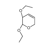 (2R,3R)-2,3-diethoxy-3,6-dihydro-2H-pyran结构式