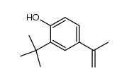 2-tert.-Butyl-4-isopropenyl-phenol结构式