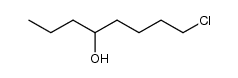 8-chlorooctan-4-ol结构式