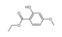 ethyl 2-hydroxy-4-methoxybenzoate Structure