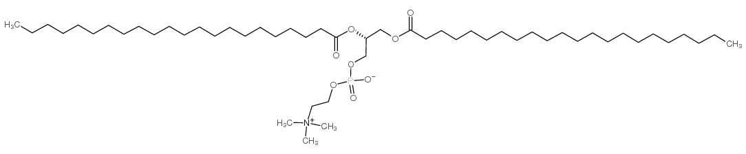 1,2-双二十二碳酰基-Sn-甘油-3-磷酰胆碱结构式