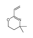 5,6-dihydro-4,4-dimethyl-2-vinyl-4H-1,3-oxazine Structure