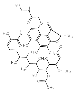 Rifamycin B ethylamide Structure