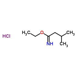 Ethyl 3-methylbutanimidate hydrochloride (1:1)结构式