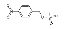 4-硝基苄基 甲磺酸酯结构式